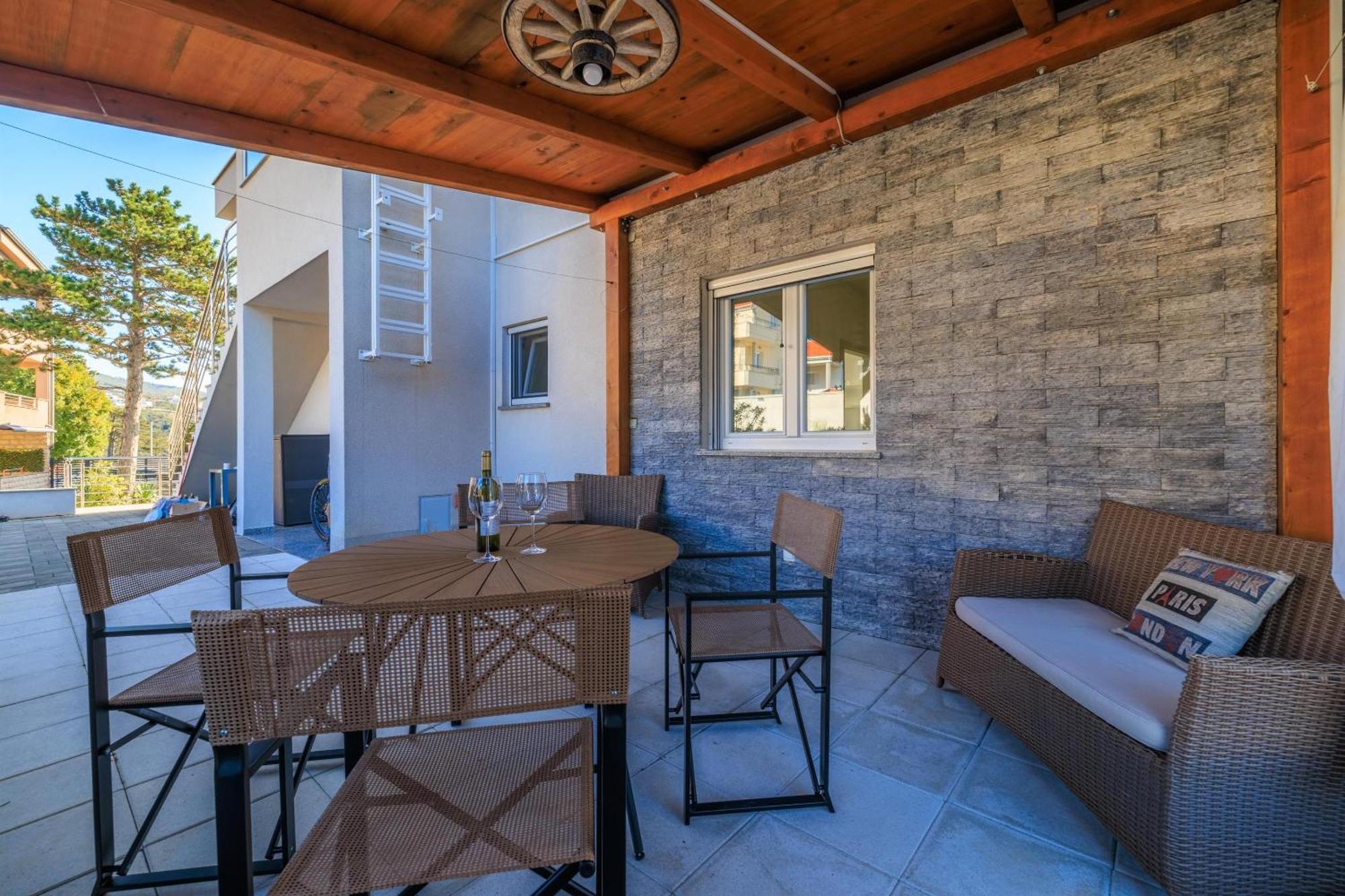 Apartment Sajo Crikvenica Buitenkant foto